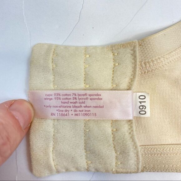 Lane Bryant Cacique 46DDD Beige Cotton Lightly Lined T-Shirt Bra - Picture 7 of 7